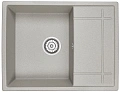 Кухонная мойка Granula 6501, БАЗАЛЬТ, кварц 650х495 Кухонная мойка Granula 6501, БАЗАЛЬТ, кварц 650х495