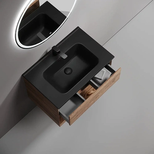 Тумба под раковину Sancos Marmi 1.0 MR1.070ECH 690х445х520 дуб чарльстон, подвесная Тумба под раковину Sancos Marmi 1.0 MR1.070ECH 690х445х520 дуб чарльстон, подвесная