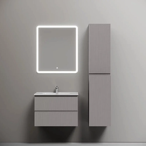 Тумба под раковину Sancos Snob R SNR70SM 690х445х500 Doha Soft, подвесная Тумба под раковину Sancos Snob R SNR70SM 690х445х500 Doha Soft, подвесная