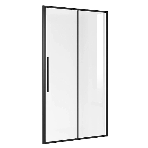 Душевая дверь Niagara Nova NG-84-12AB (120x195) черный матовый, стекло прозрачное Душевая дверь Niagara Nova NG-84-12AB (120x195) черный матовый, стекло прозрачное