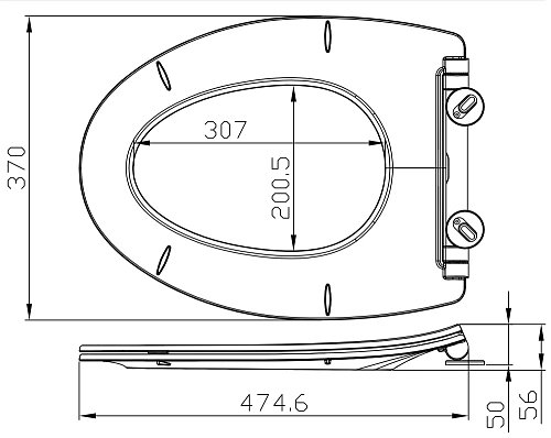 Крышка-сиденье ARROW PG015-ZPA белый Крышка-сиденье ARROW PG015-ZPA белый