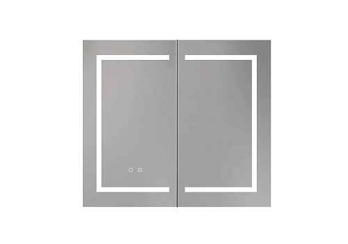 Зеркальный шкаф Aquatek AQ7804-MLC с подсветкой, сенсорное, 800x700x133 Зеркальный шкаф Aquatek AQ7804-MLC с подсветкой, сенсорное, 800x700x133