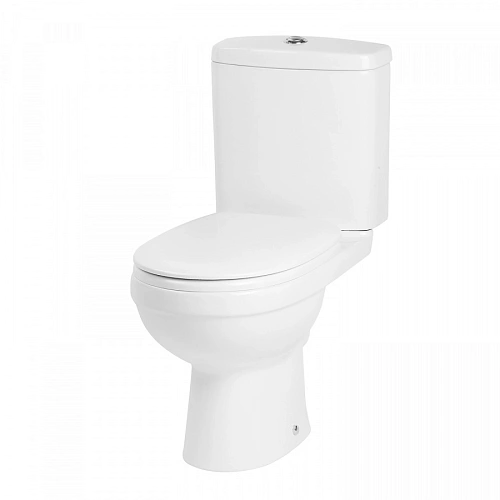 Унитаз напольный AM.PM Joy C858607SC компакт напольный, с сиденьем Унитаз напольный AM.PM Joy C858607SC компакт напольный, с сиденьем