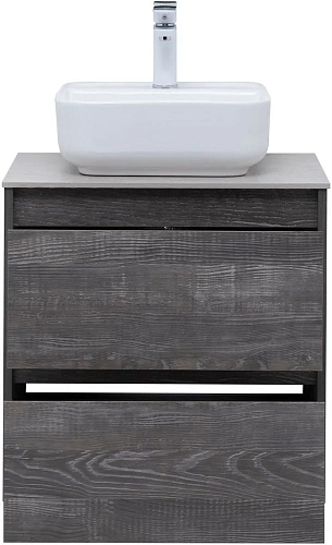 Тумба под раковину Aquanet Nova Lite 60 дуб серый (2 ящика) 00287889 Тумба под раковину Aquanet Nova Lite 60 дуб серый (2 ящика) 00287889