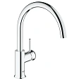 Смеситель для кухни GROHE BauClassic, высокий излив, хром (31535000) Смеситель для кухни GROHE BauClassic, высокий излив, хром (31535000)