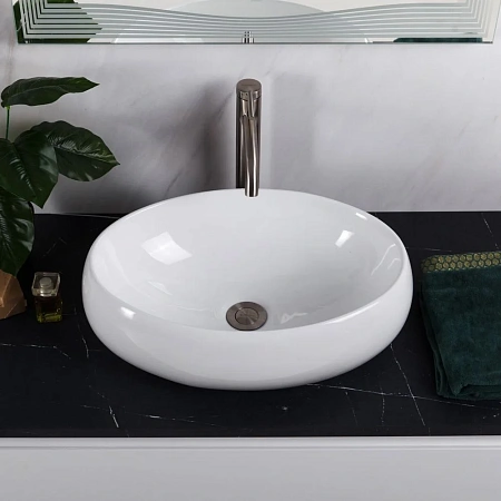 Раковина BelBagno BB1085 500x340 белый Раковина BelBagno BB1085 500x340 белый