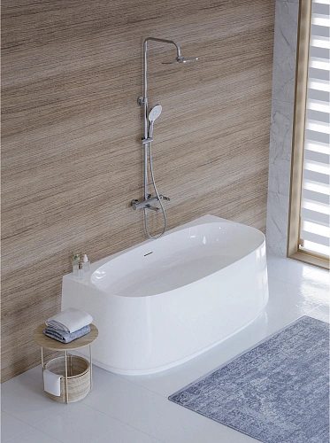 Акриловая ванна CEZARES CZR-LUX-WALL-170-80-58 Акриловая ванна CEZARES CZR-LUX-WALL-170-80-58