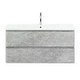 Тумба под раковину BelBagno ALBANO-CER-1050-2C-SO-CVG подвесная 1020x440 Cemento Verona Grigio Тумба под раковину BelBagno ALBANO-CER-1050-2C-SO-CVG подвесная 1020x440 Cemento Verona Grigio