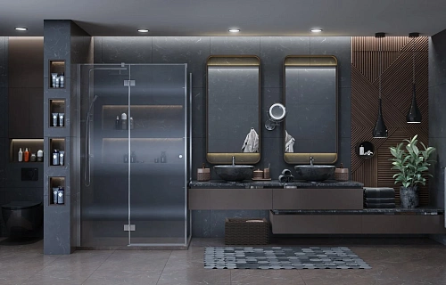 Душевой уголок Ambassador Diamond 12011104L (1200x800x2000) Душевой уголок Ambassador Diamond 12011104L (1200x800x2000)