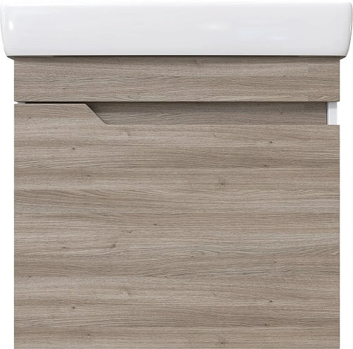 Тумба с раковиной DIWO Воронеж 50 подвесная, ореховый дубослив, с сифоном 579741 Тумба с раковиной DIWO Воронеж 50 подвесная, ореховый дубослив, с сифоном 579741