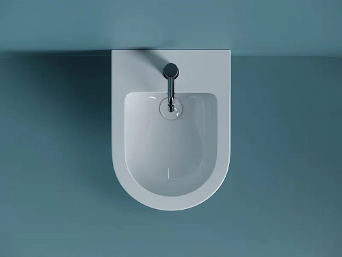 Биде подвесное Ceramica Nova UNO CN11002 белый Биде подвесное Ceramica Nova UNO CN11002 белый