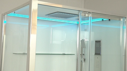 Душевая кабина Timo Premium HELMA (90x120x220) H-520R-T-CH/C стульчик прозрачный Душевая кабина Timo Premium HELMA (90x120x220) H-520R-T-CH/C стульчик прозрачный