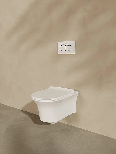 Унитаз подвесной ARROW AHB2157 без сиденья, безободковый, белый Унитаз подвесной ARROW AHB2157 без сиденья, безободковый, белый