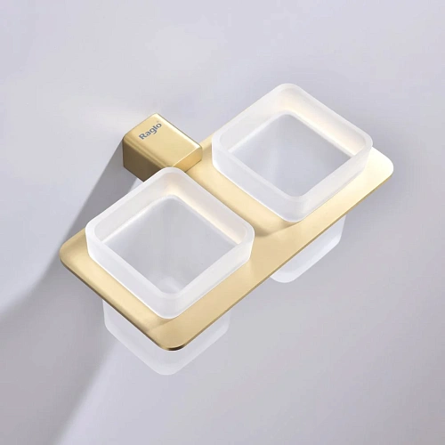 Стакан Raglo R301.08.03 сатин золотой Стакан Raglo R301.08.03 сатин золотой