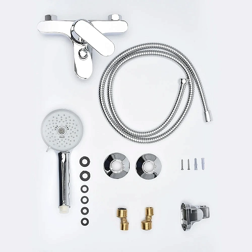 Смеситель для ванны AQUAme Prato AQM P6132 AQUAme хром AQMP6132 Смеситель для ванны AQUAme Prato AQM P6132 AQUAme хром AQMP6132