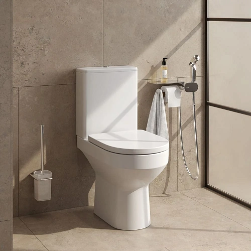 Унитаз напольный AM.PM Spirit V2.0 CK70C1804W с гигиеническим душем с сиденьем Унитаз напольный AM.PM Spirit V2.0 CK70C1804W с гигиеническим душем с сиденьем