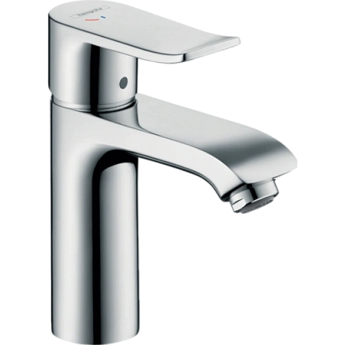 Смеситель для раковины Hansgrohe CoolStart 110, однорычажный со сливным гарнитуром 31121000, хром Смеситель для раковины Hansgrohe CoolStart 110, однорычажный со сливным гарнитуром 31121000, хром
