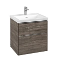 Тумба под раковину Villeroy & Boch Subway 3.0 Stone Oak / Stone Oak C57800RK Тумба под раковину Villeroy & Boch Subway 3.0 Stone Oak / Stone Oak C57800RK