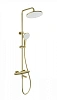 Душевая система Wonzon &amp; Woghand с термостатом, брашированное золото (WW-B3046-A1-BG)