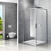 Душевой уголок Vincea Slim VSS-2SL8010CL-R, 1000x800, хром, стекло прозрачное, правый