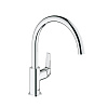 Картинка анонса товара «смеситель для кухни grohe bauflow, высокий излив, хром (31538000)»
