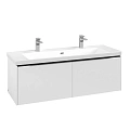 Тумба под раковину Villeroy & Boch Subway 3.0 с подсветкой Pure White / Pure White C601L1VF Тумба под раковину Villeroy & Boch Subway 3.0 с подсветкой Pure White / Pure White C601L1VF