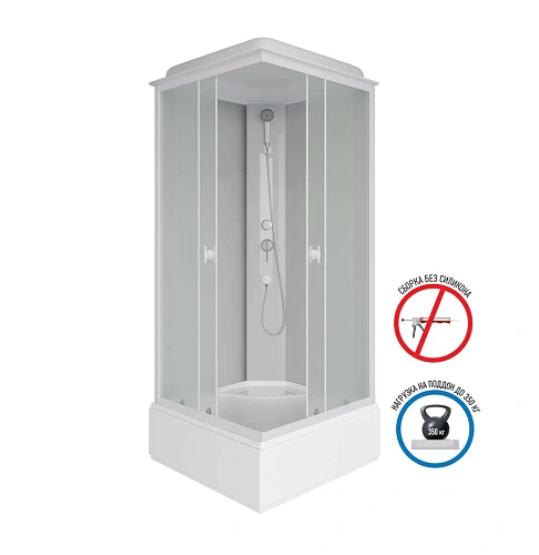 Душевая кабина Niagara Promo P90/26Q/MT (900х900х2150) Душевая кабина Niagara Promo P90/26Q/MT (900х900х2150)