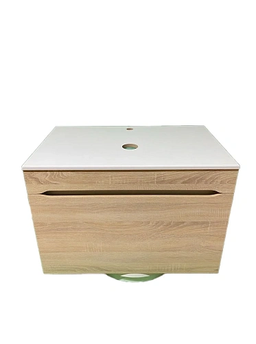 Тумба под раковину Sintesi STL.W7817 подвесная со столешницей Тумба под раковину Sintesi STL.W7817 подвесная со столешницей