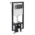 Инсталляция для унитаза WasserKRAFT Vils 56TLT.010.ME.MB03 с клавишей смыва черный Инсталляция для унитаза WasserKRAFT Vils 56TLT.010.ME.MB03 с клавишей смыва черный