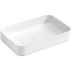 Раковина Boheme Corian белая матовая прямоугольная 600x400x130 879-60-MW Раковина Boheme Corian белая матовая прямоугольная 600x400x130 879-60-MW