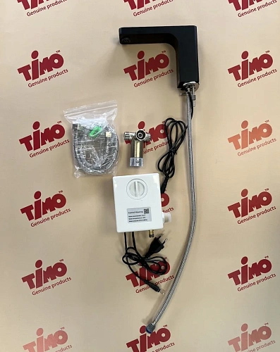 Смеситель для раковины Timo Torne 4313/03F сенсорный черный Смеситель для раковины Timo Torne 4313/03F сенсорный черный