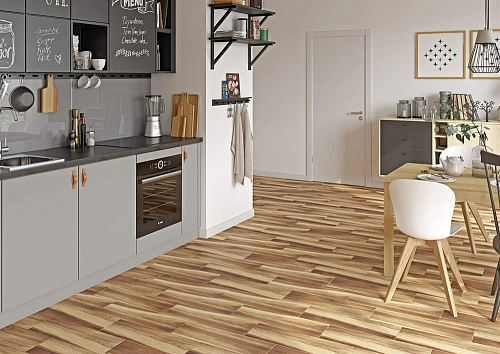 Керамогранит Cersanit Pecanwood коричневый 18,5x59,8 PC4M112 Керамогранит Cersanit Pecanwood коричневый 18,5x59,8 PC4M112