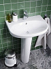 Картинка анонса товара «раковина gustavsberg nautic с+ 5560 556099r1 60 x 46 см подвесная, покрытие ceramicplus»