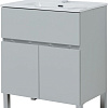 Тумба под раковину Aquanet Алвита New 70 1 ящик, 2 дверцы, серый 00303899 Тумба под раковину Aquanet Алвита New 70 1 ящик, 2 дверцы, серый 00303899