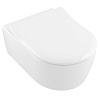 Картинка анонса товара «унитаз подвесной villeroy &amp; boch avento 5656rsr1 (5656 rs r1) ceramicplus, directflush»