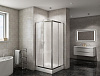 Картинка анонса товара «душевой уголок belbagno due-a-2-90-p-cr 900x900 мм»