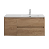 Картинка анонса товара «тумба под раковину belbagno kraft-1000-2c-1a-so-rnn-r rovere nebrasca nature подвесная 1000x460»