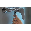 Душевой гарнитур Hansgrohe Crometta 1jet 26537400 90 см, белый/хром Душевой гарнитур Hansgrohe Crometta 1jet 26537400 90 см, белый/хром