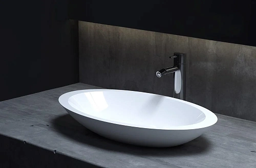 Раковина Salini CALLISTA 02 1101102GN S-Sense покраска по RAL снаружи, накладная, глянцевая Раковина Salini CALLISTA 02 1101102GN S-Sense покраска по RAL снаружи, накладная, глянцевая