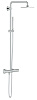 Картинка анонса товара «душевая система grohe euphoria cube (27932000) с термостатом, хром»