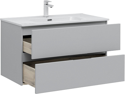 Тумба под раковину Aquanet Алвита new серый 00303922 Тумба под раковину Aquanet Алвита new серый 00303922