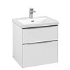 Картинка анонса товара «тумба под раковину villeroy &amp; boch subway 3.0 pure white / pure white c57800vf»
