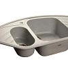 Кухонная мойка GranFest Corner C-960 E сер серый Кухонная мойка GranFest Corner C-960 E сер серый