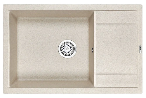 Кухонная мойка Granula 7805, ПИРИТ, кварц 780х500 Кухонная мойка Granula 7805, ПИРИТ, кварц 780х500