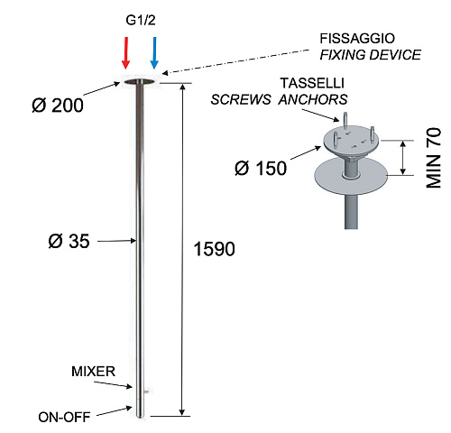 Смеситель для раковины Remer X Style N17BG, золото брашированное Смеситель для раковины Remer X Style N17BG, золото брашированное