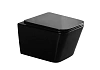 Унитаз подвесной Gid Tr2155BL 62238Y черная глянцевая 51x37x35 с крышкой микролифт