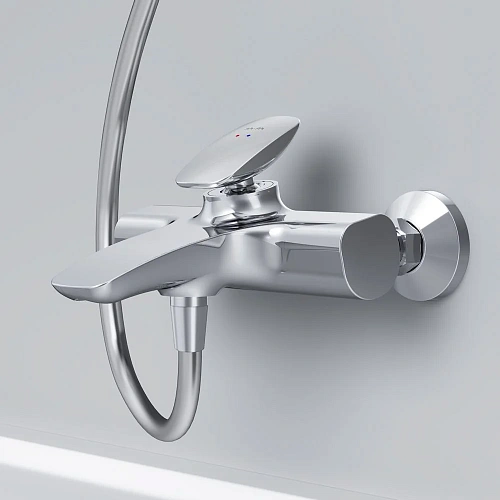 Смеситель для ванны AM.PM Spirit V2.0 F70A10000 хром Смеситель для ванны AM.PM Spirit V2.0 F70A10000 хром