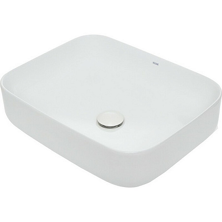 Раковина AQUAme AQM5010 накладная прямоугольная 500x390x140