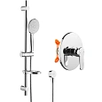 Смеситель для душа Swedbe Platta 5528 с душевым гарнитуром Смеситель для душа Swedbe Platta 5528 с душевым гарнитуром