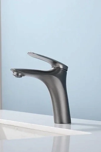 Смеситель для раковины ArtDecco Vogue AVG018LSF никель Смеситель для раковины ArtDecco Vogue AVG018LSF никель